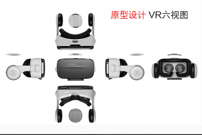 頭戴式自帶耳機(jī)一體虛擬現(xiàn)實(shí)3D立體數(shù)碼VR眼鏡BOX 開啟沉浸式手機(jī)娛樂(lè)新視界